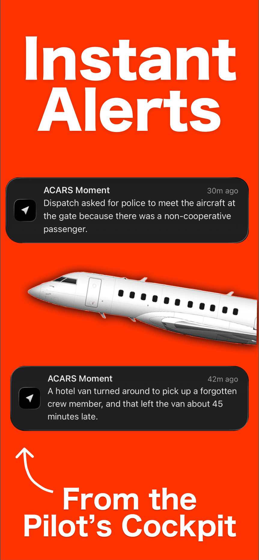 Instant alerts in Flight Deck